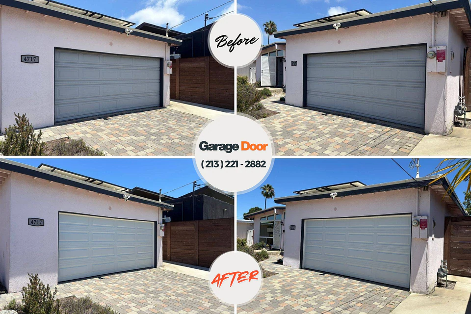 Before and after: garage door repair near me Aristocrat Ranchettes